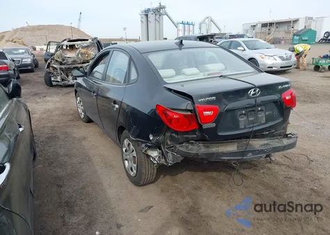 2009 Hyundai Elantra Gls from USA, damaged, VIN KMHDU46D09U820622